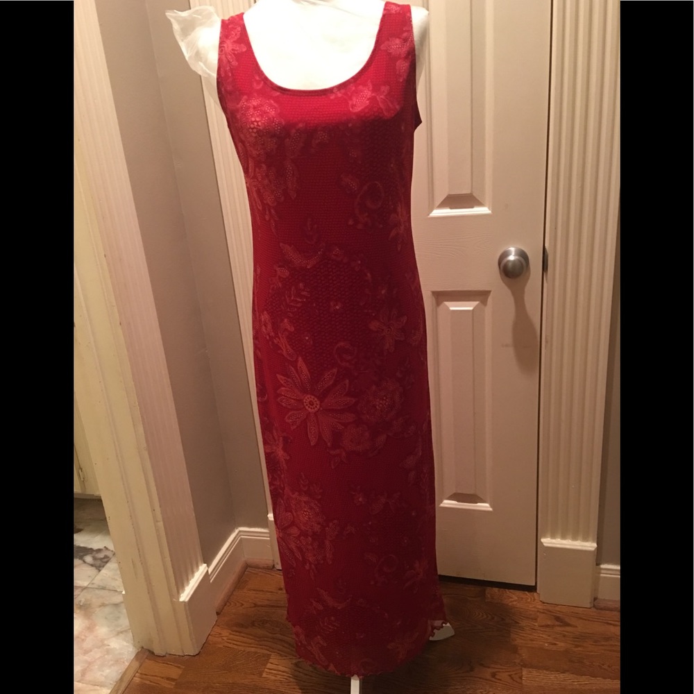 California Concepts brand red dress